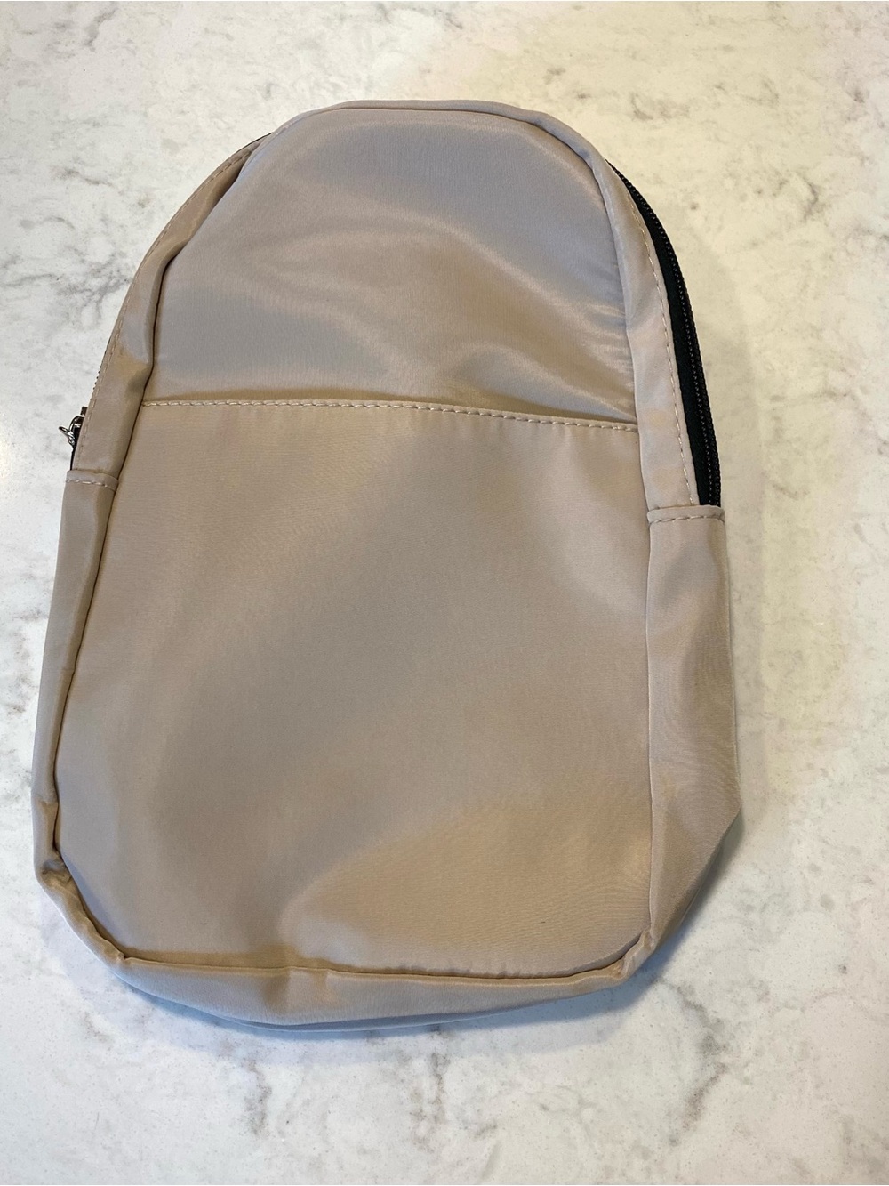 Women's Compact Sling Bag in Beige